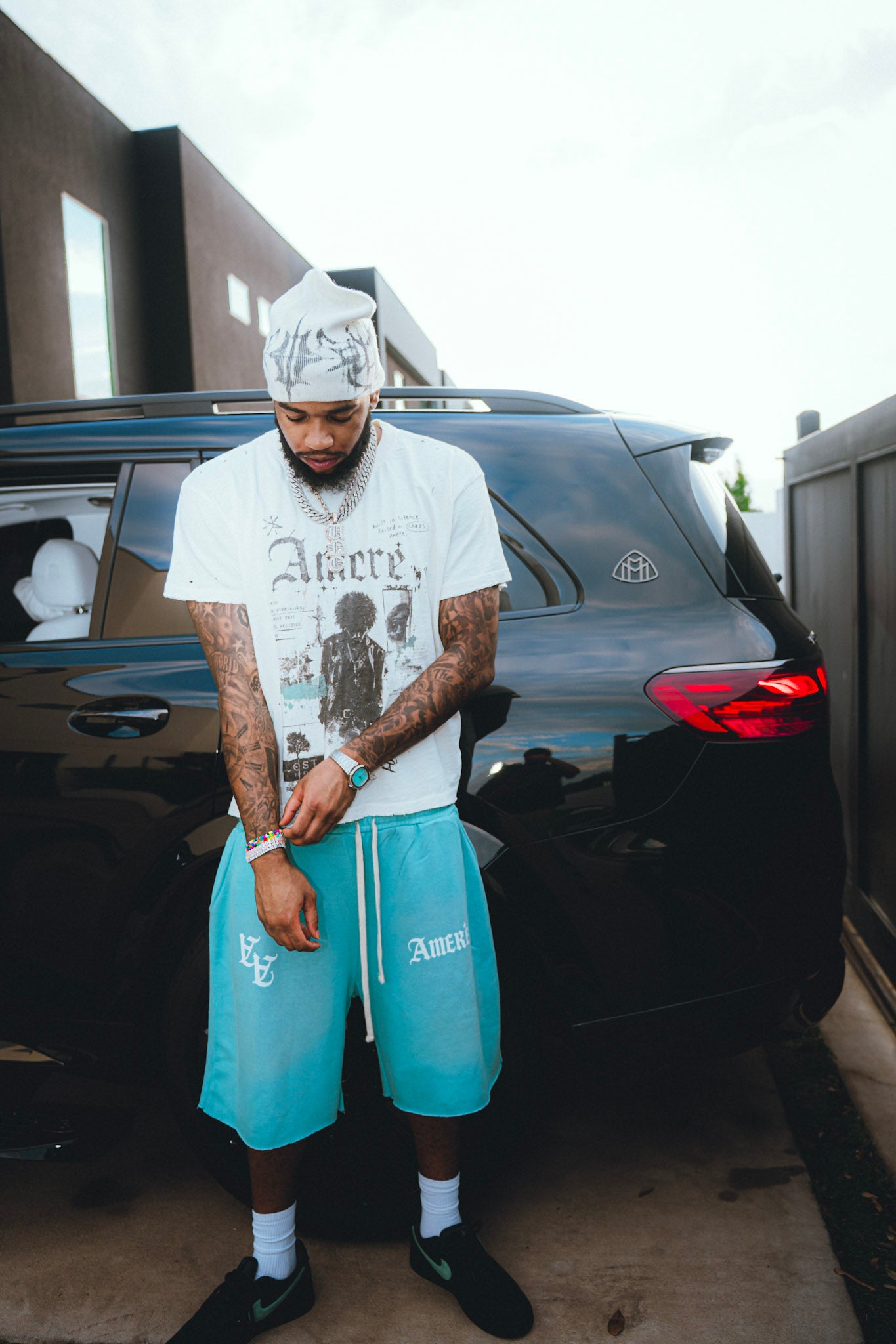 Amere Shorts (Turquoise)