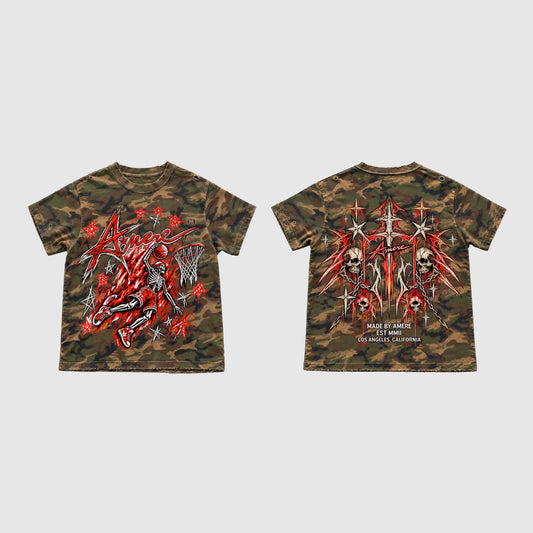 BONES BALLER TEE (CAMO)