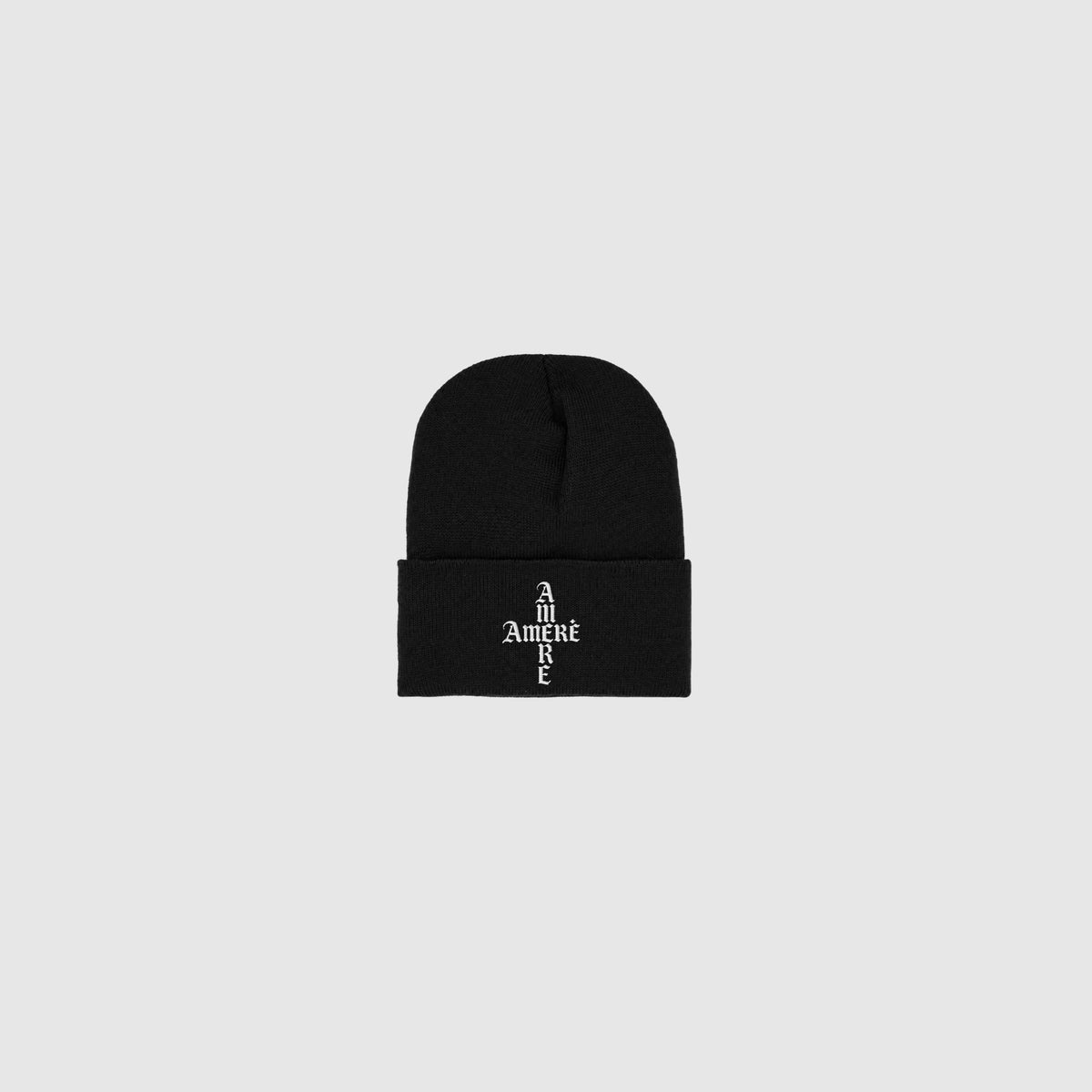 AMERE CROSS BEANIE (BLACK)
